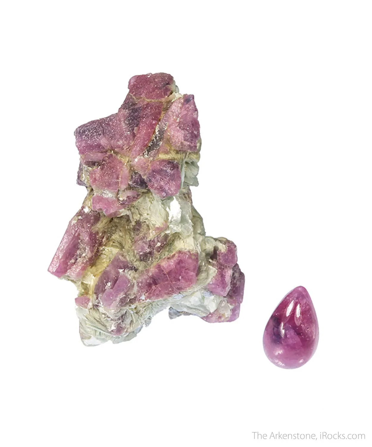 Ruby (rough and cut set) - image 4