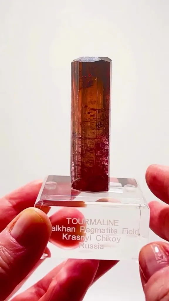 RUSSIAN Tourmaline PERFECTION — 37.58 GRAMS image