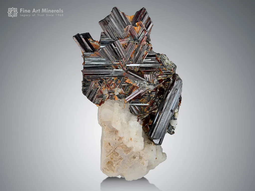 Rutile Cluster on Matrix from Zagi Pakistan image