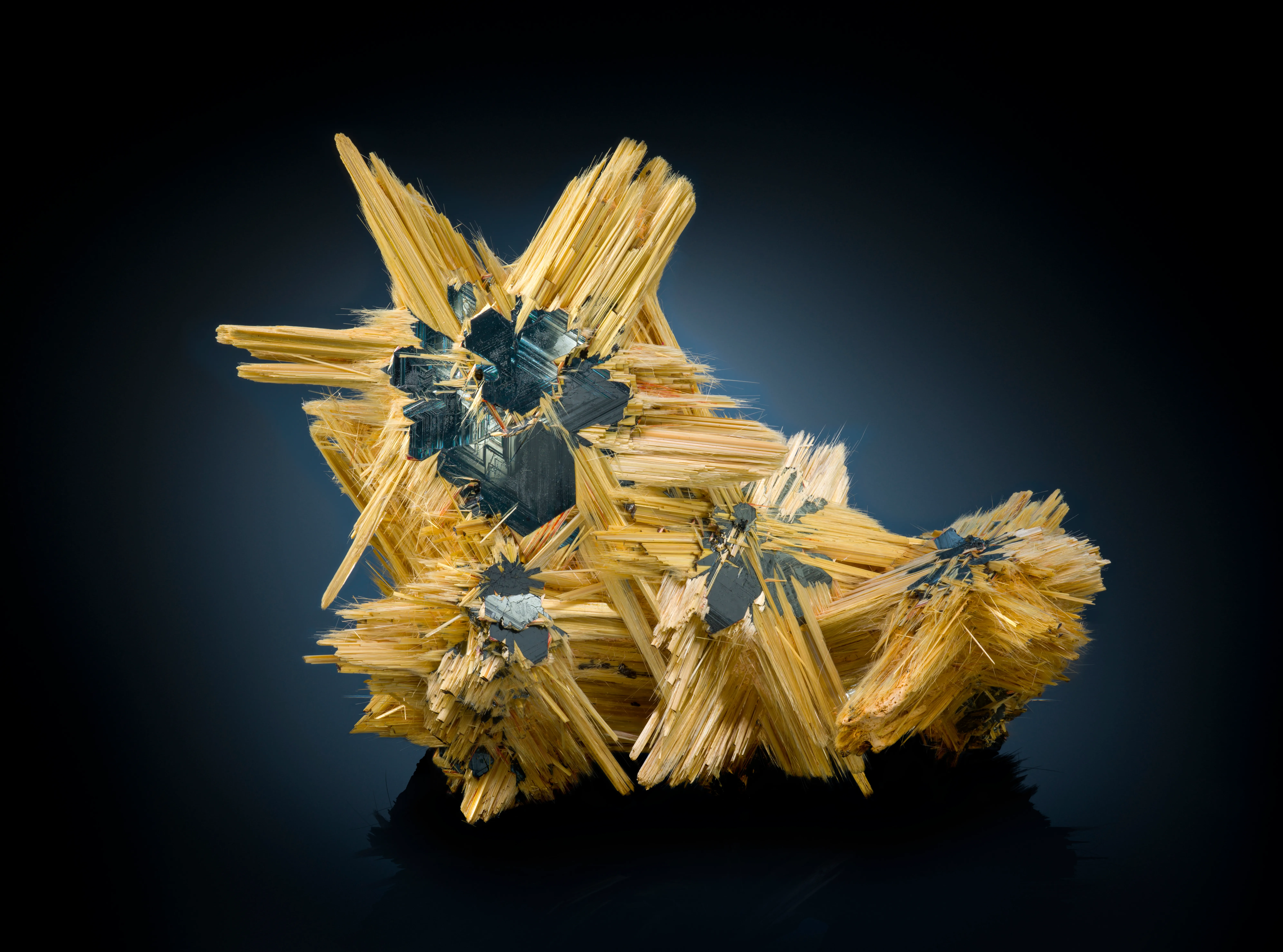 Rutile from Brazil, Tocantins, Novo Horizonte - image 1