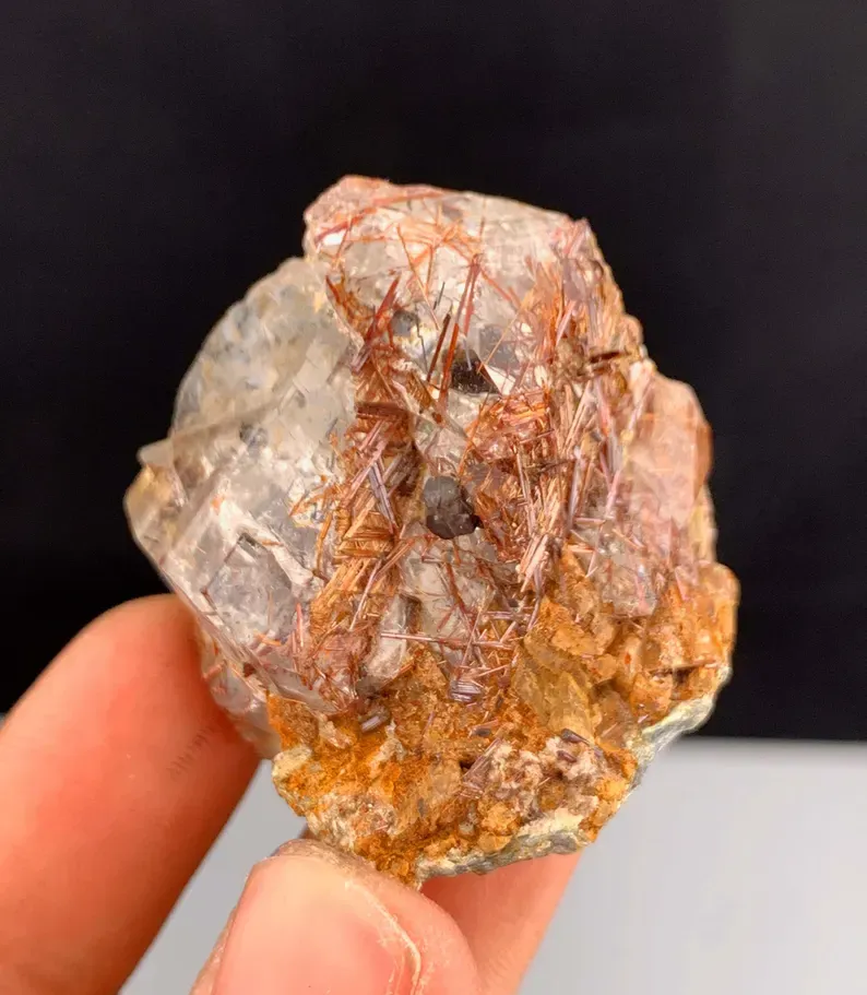 Rutile from Pakistan, Gilgit-Baltistan, Skardu District, Shigar Valley - image 6