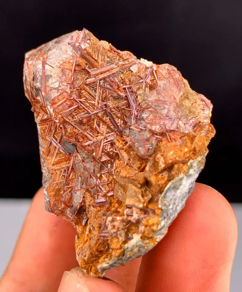 Rutile from Pakistan, Gilgit-Baltistan, Skardu District, Shigar Valley - image 3