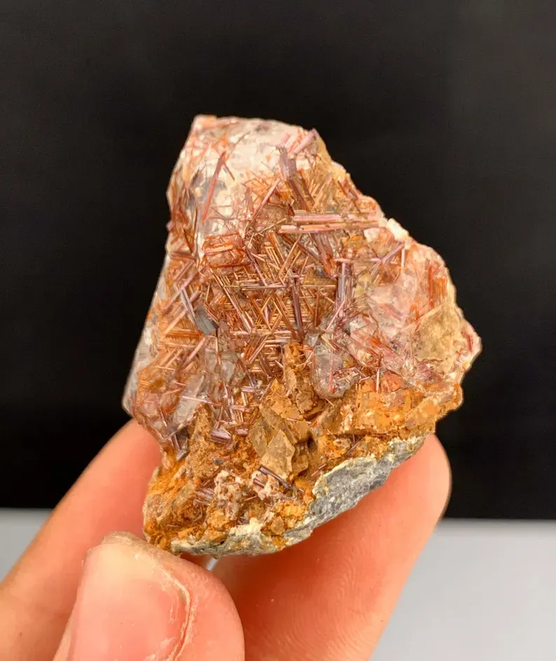 Rutile from Pakistan, Gilgit-Baltistan, Skardu District, Shigar Valley - image 4