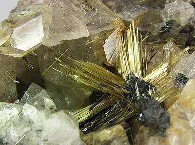 Rutile, Hematite, Quartz - image 2