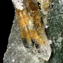Rutile in Clear Quartz on Chlorite | SELF STANDING | High Quality Mineral | Indian Mineral | Superb Minerals | Collectors Piece - image 3