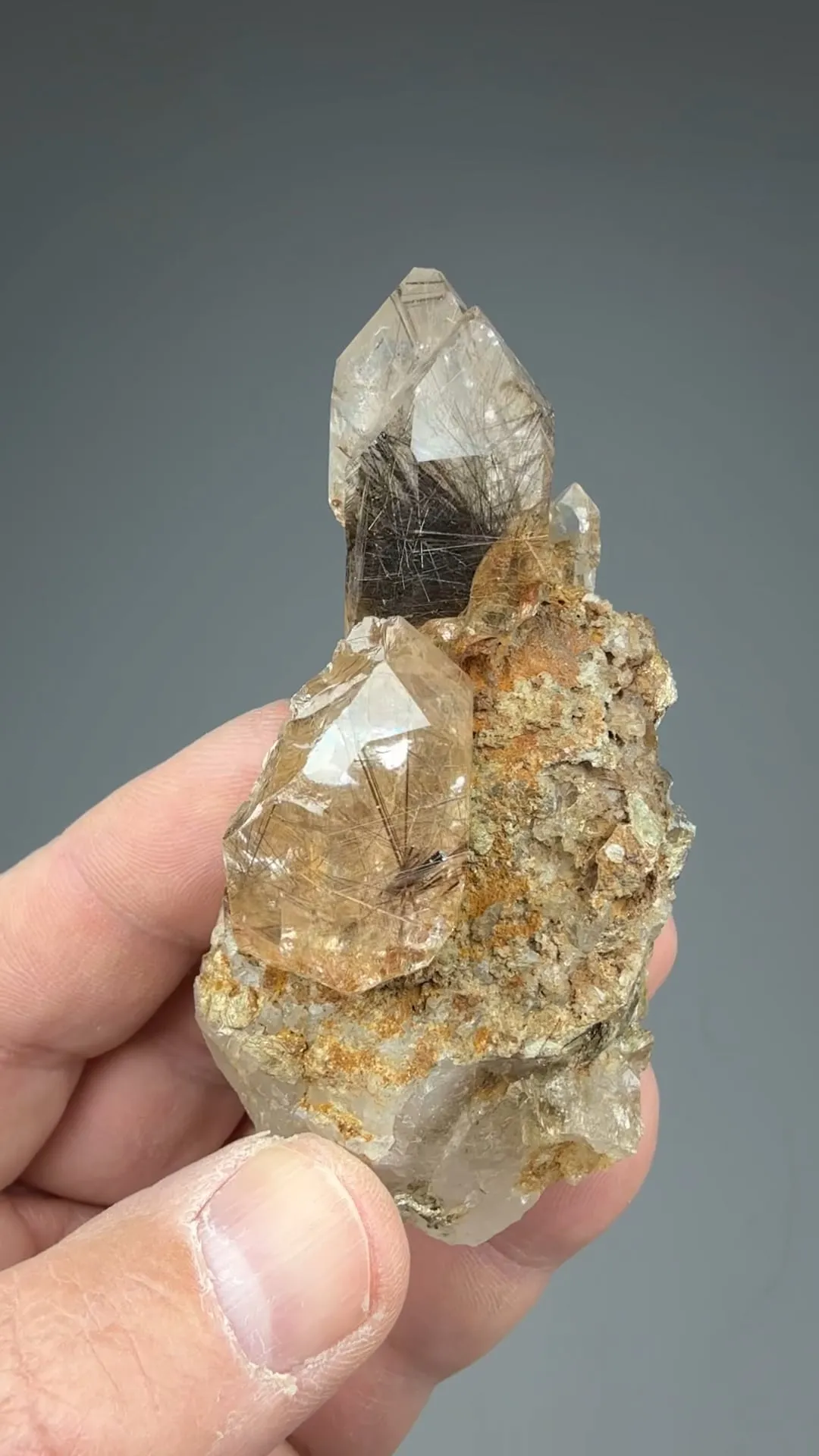 Rutile in Quartz - image 2