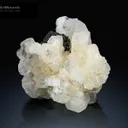 Rutile on Apatite with Feldspar and Hematite spray from Skardu Pakistan - image 2