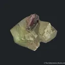 Rutile on Feldspar var. Adularia - image 1