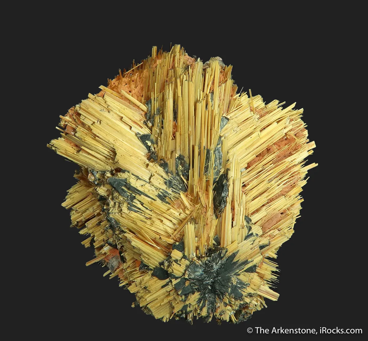 Rutile on Hematite - image 2