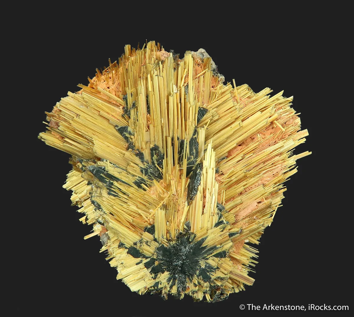 Rutile on Hematite - image 1