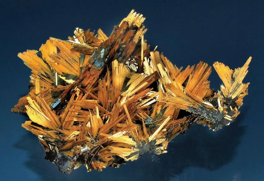 Rutile on Hematite image