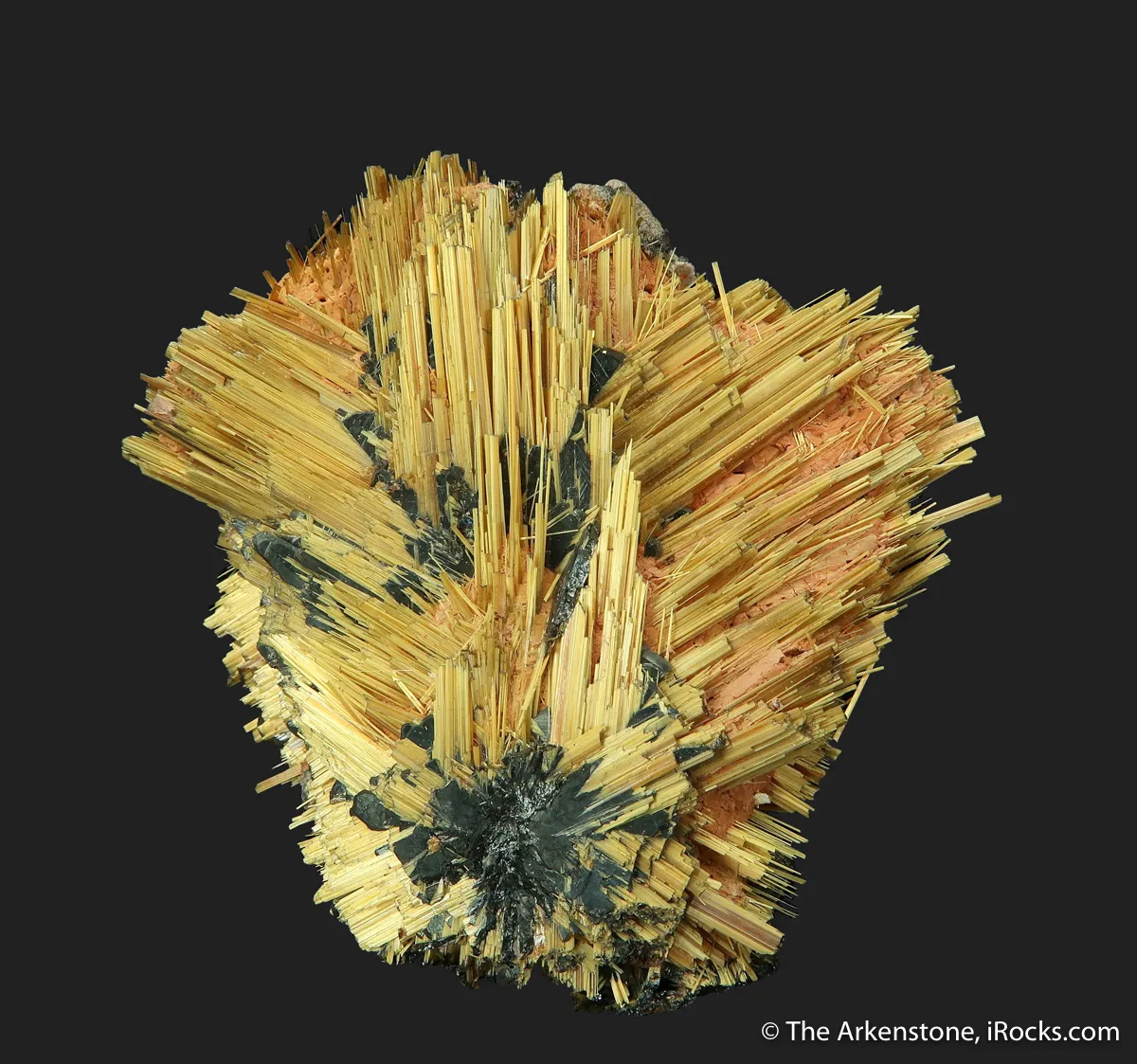 Rutile on Hematite - image 3
