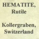 Rutile on Hematite - image 6