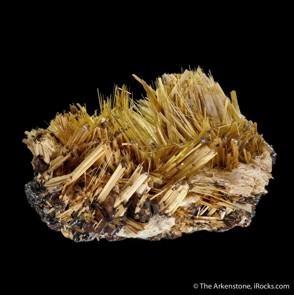 Rutile on Hematite image