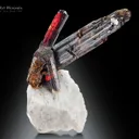 Rutile on Matrix from Zagi Pakistan - image 1