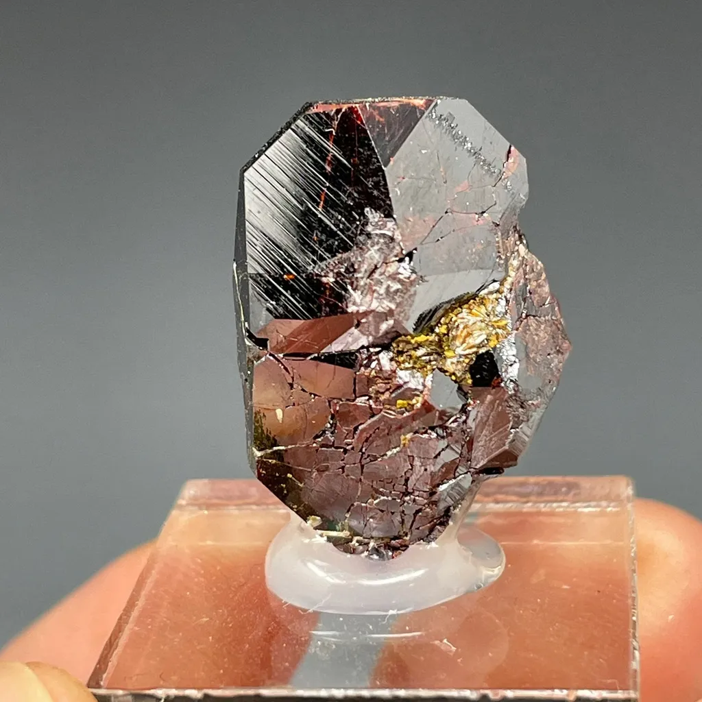 Rutile on Pyrophyllite image