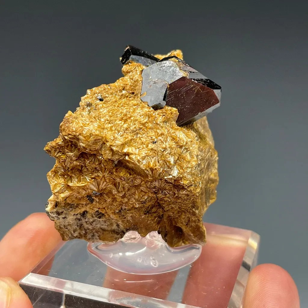 Rutile on Pyrophyllite - image 3