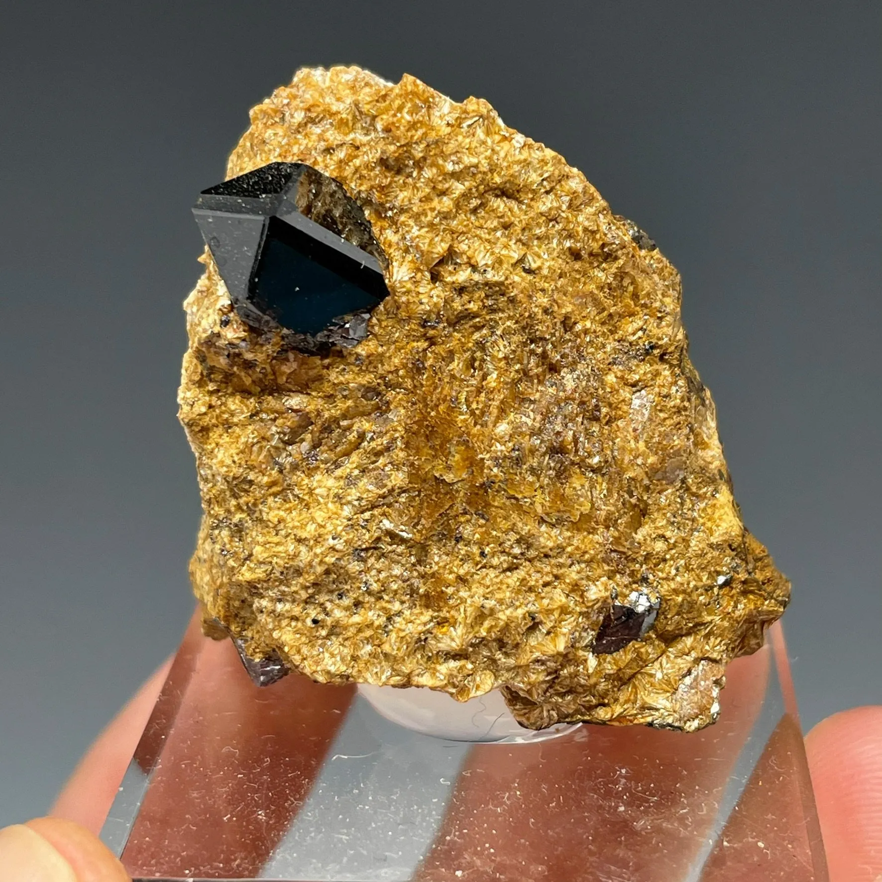 Rutile on Pyrophyllite - image 2