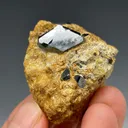 Rutile on Pyrophyllite - image 1