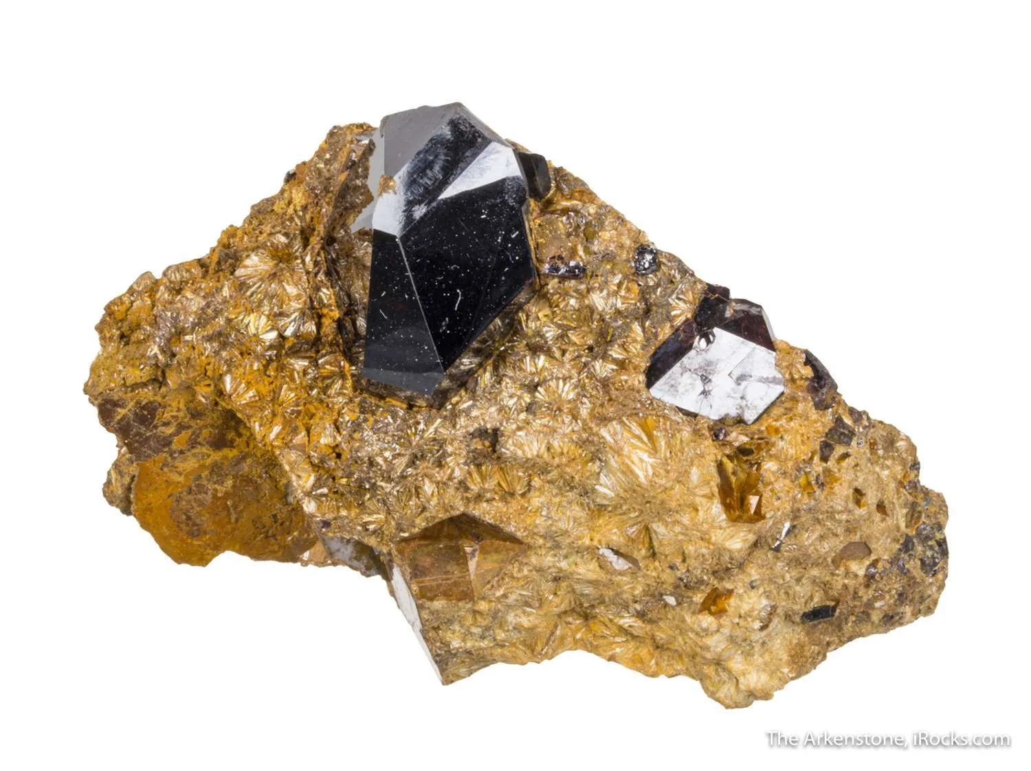 Rutile on Pyrophyllite - image 2