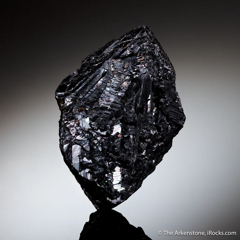 Rutile paramorph after Brookite image