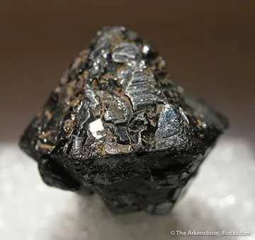 Rutile Paramorph After Brookite (Twinned ) image
