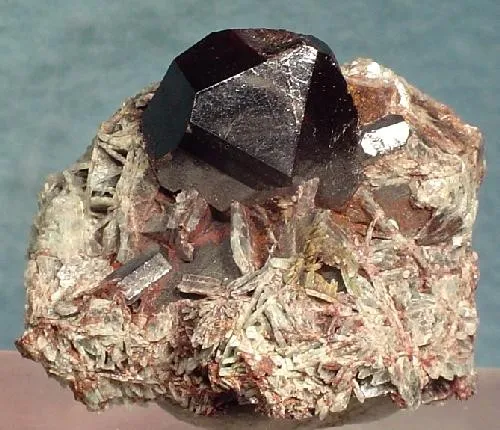Rutile, Pyrophyllite image