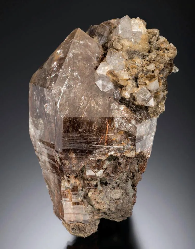 Rutile, Quartz - image 1