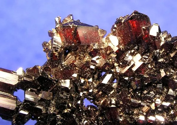 Rutile (Reticulated, Floater Cluster) - image 2