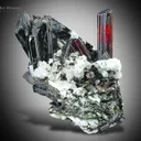 Rutile with Aegirine on Matrix from Pakistan - image 1