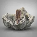 Rutile with Calcite - image 1