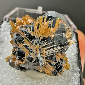 Rutile with Hematite