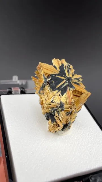 Rutile with Hematite