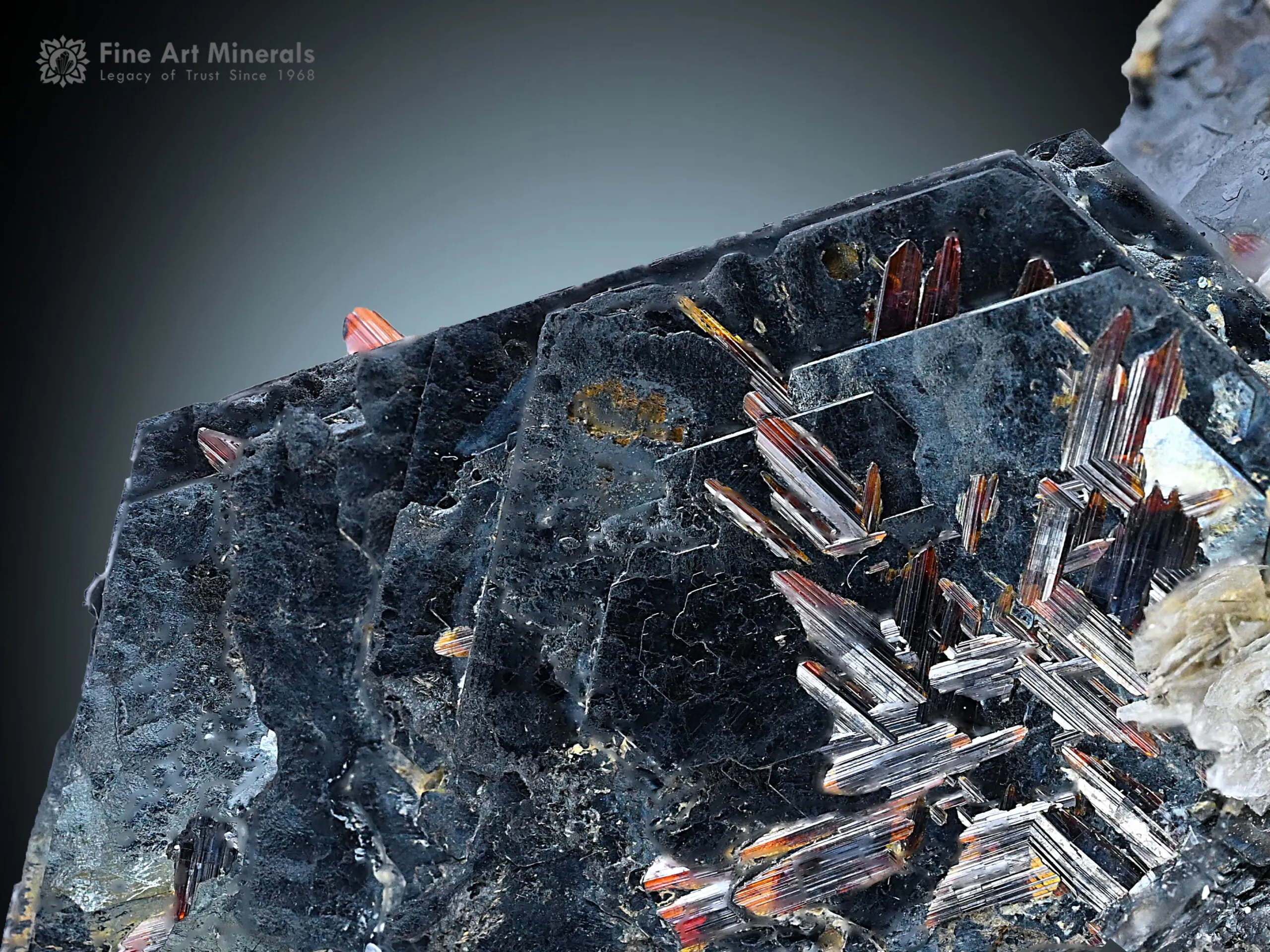 Rutile with Hematite from Zagi Pakistan - image 3