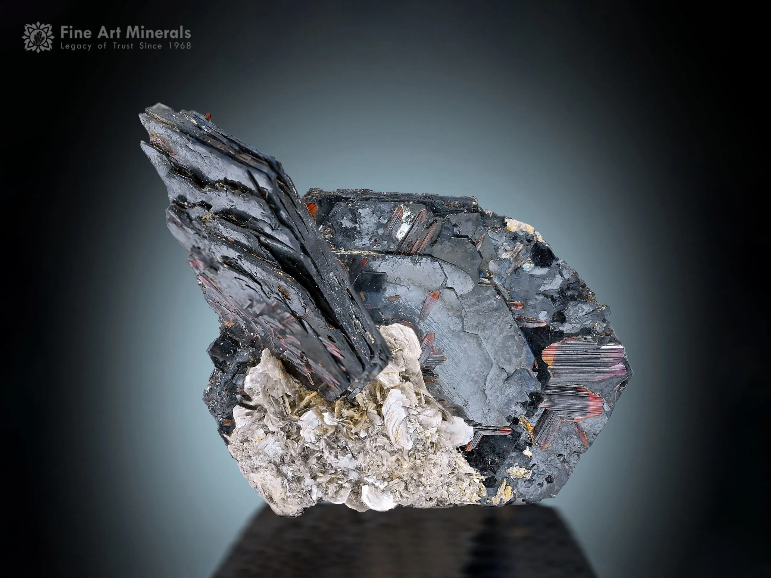 Rutile with Hematite from Zagi Pakistan - image 2