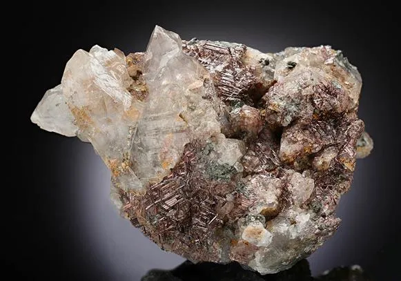 Rutile with Quartz and Chlorite image