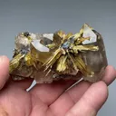 Rutile with Quartz, Hematite - image 2