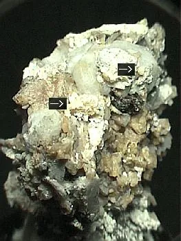Sabinaite, Analcime image