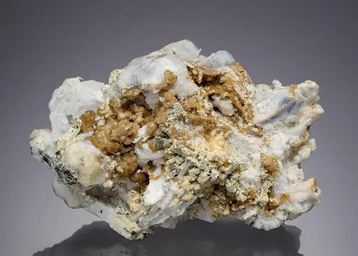 SABINAITE with Siderite Analcime and Aegirine