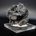 Safflorite coating over Silver wires - image 3