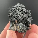 Safflorite on Silver with Skutterudite - image 1
