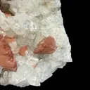 Salmon-Pink Heulandite on Apophyllite Matrix – Indian Zeolite Mineral Specimen from Jalgaon - image 6