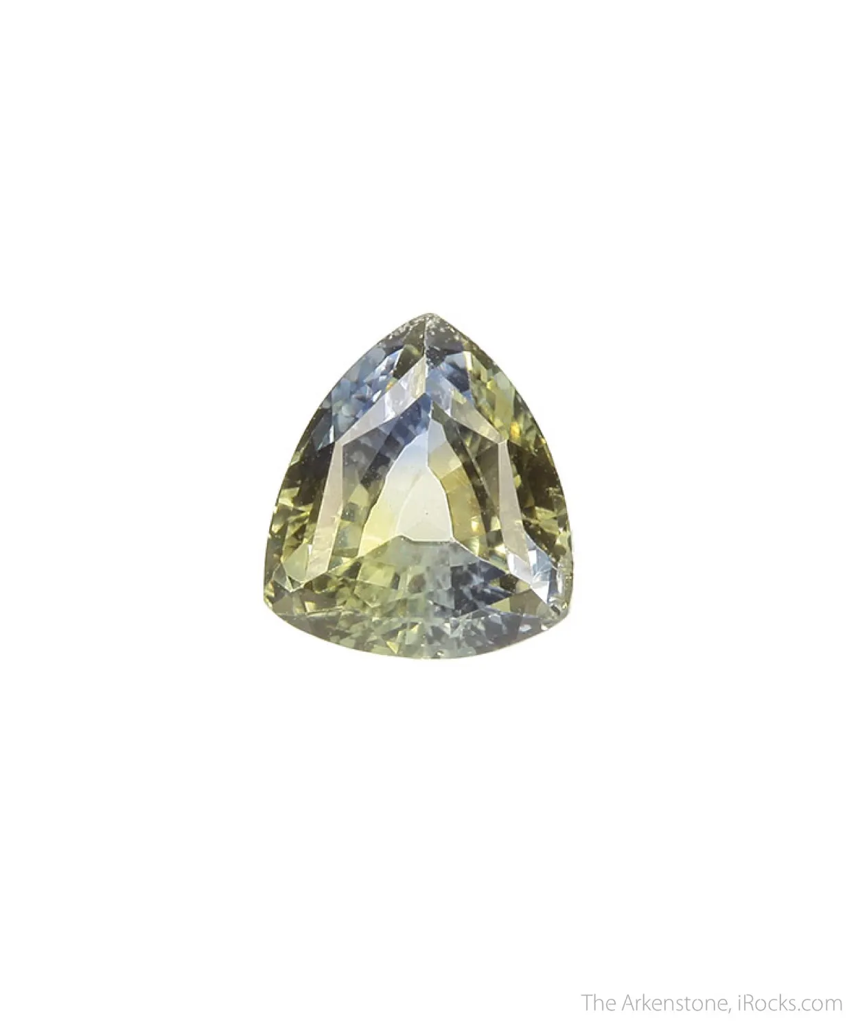 Sapphire (bicolor) (rough and cut set) - image 2