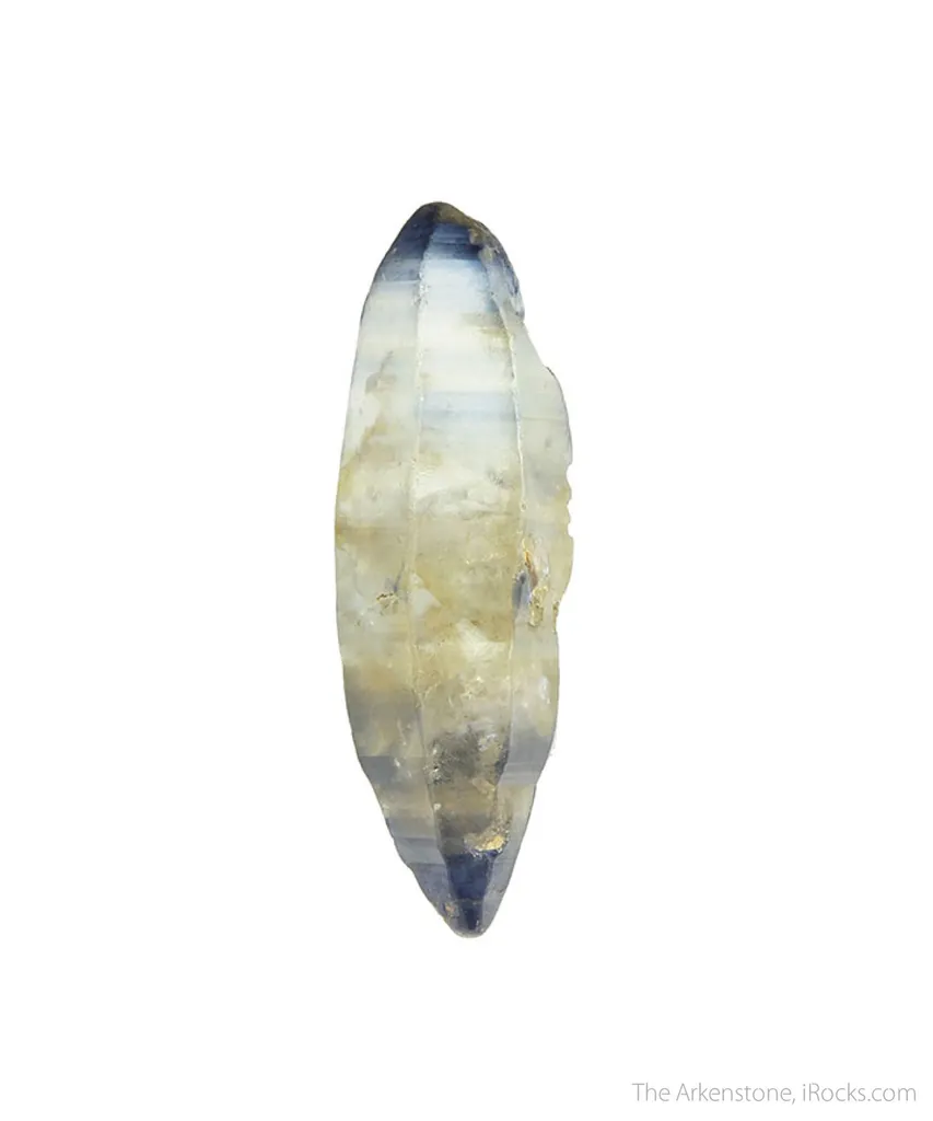 Sapphire (bicolor) (rough and cut set) - image 3