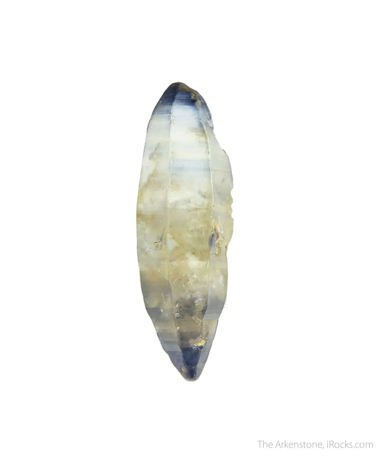 Sapphire (bicolor) (rough and cut set) - image 3