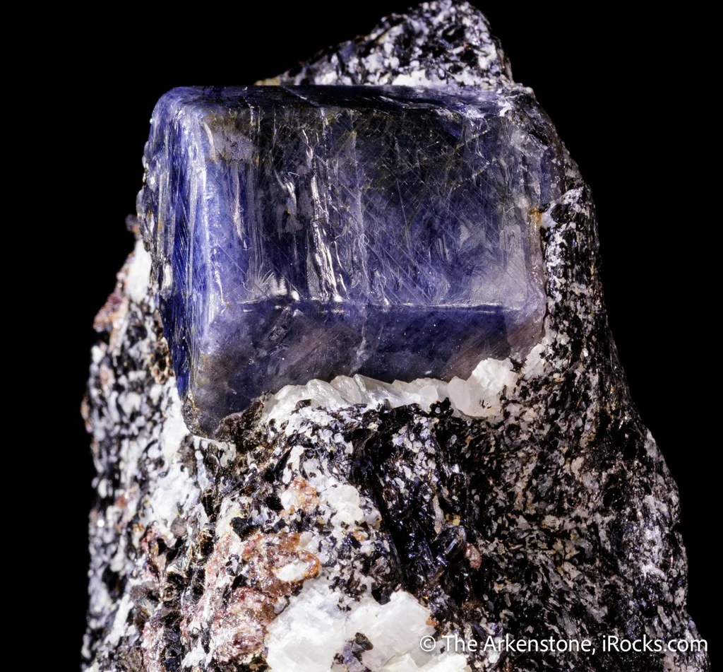 Sapphire from Zazafotsy Quarry, image