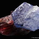 Sapphire on Spessartine Garnet - image 1