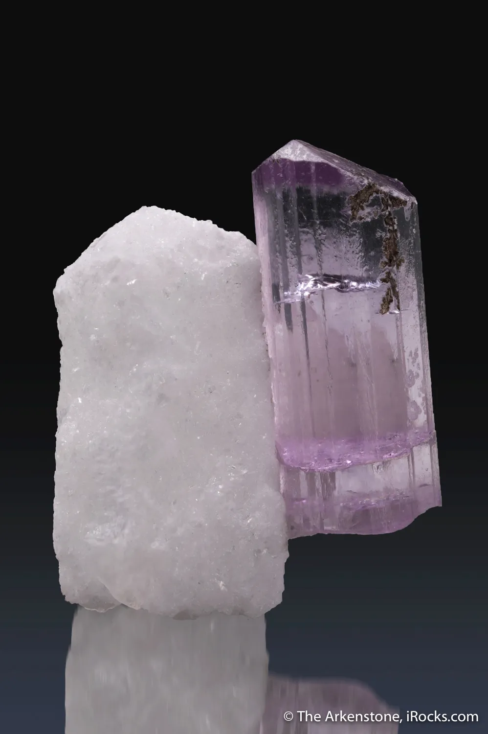 Scapolite on Feldspar - image 1