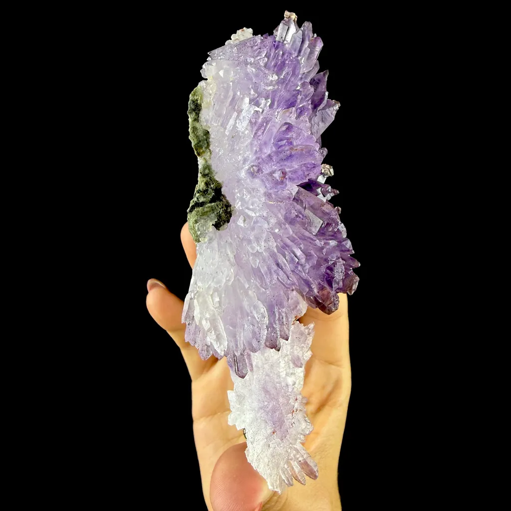 Scepter Amethyst Cluster - Collector’s Gem Specimen from Karur, Tamil Nadu, India DKT143 - image 4