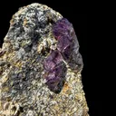 Scepter Amethyst Cluster on Matrix – Natural Purple Crystal Specimen from Karur, India DKT113 - image 3